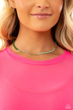 Load image into Gallery viewer, Paparazzi ♥ Backstage Beauty Necklace &amp; Backstage Beading Bracelet - Green Set ♥ S118
