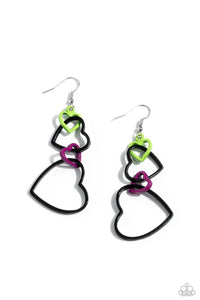 Paparazzi ♥ Cascading Crush - Black ♥ E1523