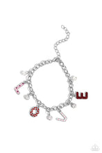 Load image into Gallery viewer, Paparazzi ♥ Lovestruck Leisure Bracelet &amp; Admirable Assortment - Post Earrings - Red Set ♥ S109