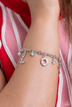 Load image into Gallery viewer, Paparazzi ♥ Lovestruck Leisure Bracelet &amp; Admirable Assortment - Post Earrings - Red Set ♥ S109