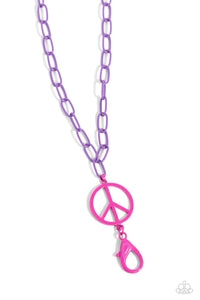 Paparazzi ♥ Tranquil Unity - Purple ♥ Lanyard N2007