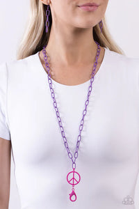 Paparazzi ♥ Tranquil Unity - Purple ♥ Lanyard N2007