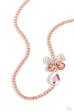 Load image into Gallery viewer, Paparazzi ♥ Fluttering Finesse - Rose Gold ♥ N2370