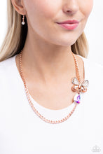 Load image into Gallery viewer, Paparazzi ♥ Fluttering Finesse - Rose Gold ♥ N2370