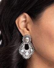 Load image into Gallery viewer, Paparazzi ♥ Handcrafted Horseshoe - Blue ♥ Post E1602