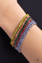 Load image into Gallery viewer, Paparazzi ♥ Rock Candy Range Rainbow - Multi ♥ B731
