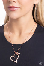 Load image into Gallery viewer, Paparazzi ♥ Half-Hearted Haven - Copper ♥ N2882