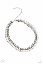Load image into Gallery viewer, Paparazzi ♥ LAYER of the Year - White ♥ Necklace EX93