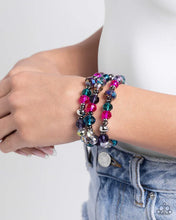 Load image into Gallery viewer, Paparazzi ♥ Stack of GLASS - Multi ♥ B001