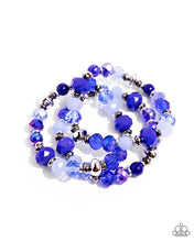 Load image into Gallery viewer, Paparazzi ♥ Stack of GLASS - Blue ♥ B1120