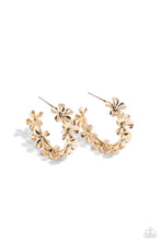 Load image into Gallery viewer, Paparazzi ♥ Floral Flamenco - Gold ♥ E1398