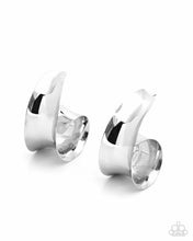 Load image into Gallery viewer, Paparazzi ♥ Curly Cadence - Silver ♥ Earrings EX90
