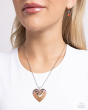 Load image into Gallery viewer, Paparazzi ♥ Hallucinatory Hearts - Orange ♥ N2188