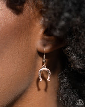 Load image into Gallery viewer, Paparazzi ♥ Horseshoe Hoedown Necklace &amp; Horseshoe Habit Bracelet - Copper Set ♥ S162
