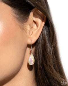 Paparazzi ♥ SHELL-bound Sentiment Necklace & Under My SHELL - Brown ♥ S127