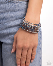 Load image into Gallery viewer, Paparazzi ♥ Sassy Stack - Blue ♥ B838
