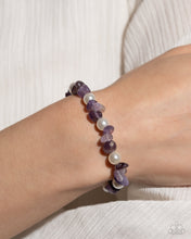 Load image into Gallery viewer, Paparazzi ♥ Nostalgically Noble Necklace &amp; Robust Refinement Bracelet - Purple ♥ S128