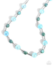Load image into Gallery viewer, Paparazzi ♥ Malibu Makeover Necklace &amp; Malibu Model Bracelet - Blue Set ♥ Set S126