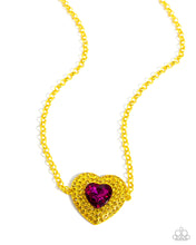 Load image into Gallery viewer, Paparazzi ♥ Locket Leisure - Yellow ♥ N2404
