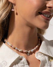 Load image into Gallery viewer, Paparazzi ♥ SAND-sational Season Necklace &amp; SAND-sational Statement Bracelet  - Pink 2-Piece Set  S152
