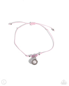 Paparazzi ♥ Oyster Overture - Pink ♥ Anklet A26