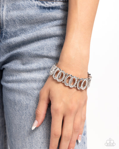 Paparazzi ♥ Refined Rarity - White ♥ B755