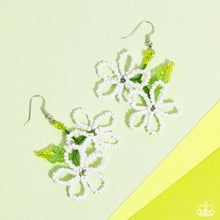Load image into Gallery viewer, Paparazzi ♥ Beaded Blooms - White ♥ E1556