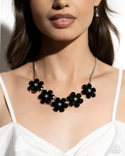 Load image into Gallery viewer, Paparazzi ♥ Floral Fun Necklace &amp; A Blast of Blossoms Earrings - Black Set ♥ $10 set S125