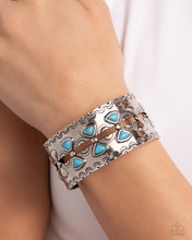 Load image into Gallery viewer, Paparazzi ♥ Harmonious Haven - Blue ♥ Cuff B807