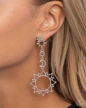 Load image into Gallery viewer, Paparazzi ♥ Celestial Chic - Silver ♥ Post E1376