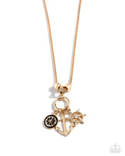 Load image into Gallery viewer, Paparazzi ♥ Nuanced Nautical - Gold ♥ N2320