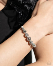 Load image into Gallery viewer, Paparazzi ♥ Gilded Gift Necklace &amp; Steampunk Season Bracelet - White ♥ 2-piece Set S139