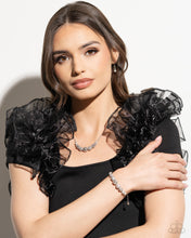 Load image into Gallery viewer, Paparazzi ♥ Gilded Gift Necklace &amp; Steampunk Season Bracelet - White ♥ 2-piece Set S139