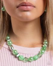 Load image into Gallery viewer, Paparazzi ♥ Plentiful Pearls - Green ♥ N2298