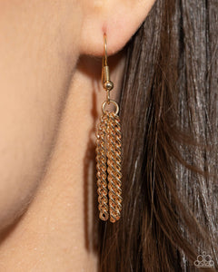 Paparazzi ♥ Dapper Definition Necklace & Dapper Dalliance Earrings - Multi ♥ S130