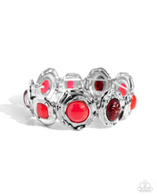 Load image into Gallery viewer, Paparazzi ♥ Hammered High - Red ♥ B808