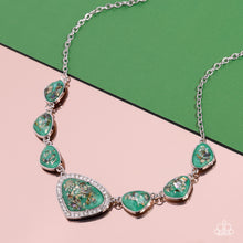 Load image into Gallery viewer, Paparazzi ♥ Discreet Dazzle - Green ♥ N2274