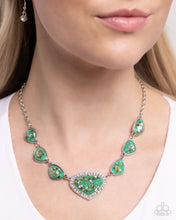 Load image into Gallery viewer, Paparazzi ♥ Discreet Dazzle - Green ♥ N2274
