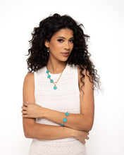 Load image into Gallery viewer, Paparazzi ♥ Savory Stone Necklace &amp; Savory Season Bracelet - Gold Set ♥ S159