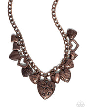 Load image into Gallery viewer, Paparazzi ♥ Heart Hangout - Copper ♥ N2310