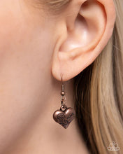 Load image into Gallery viewer, Paparazzi ♥ Heart Hangout - Copper ♥ N2310