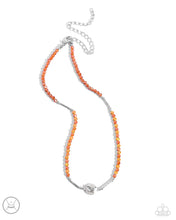 Load image into Gallery viewer, Paparazzi ♥ Aerial Action Necklace &amp; Aerial Actress Bracelet - Orange Set ♥ S143