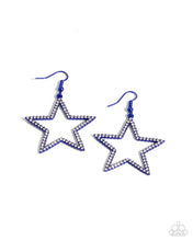Load image into Gallery viewer, Paparazzi ♥ Streamlined Stars - Blue ♥ E1485