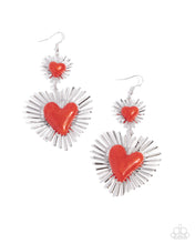 Load image into Gallery viewer, Paparazzi ♥ Sunburst Sweethearts - Red ♥ E1566
