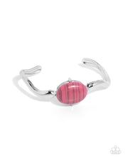 Load image into Gallery viewer, Paparazzi ♥ Striped Season Necklace &amp; Striped Sensation Bracelets - Pink ♥ S131
