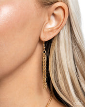 Load image into Gallery viewer, Paparazzi ♥ Planetary Pizzazz - Gold ♥ Lanyard N2373