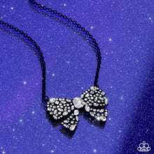 Load image into Gallery viewer, Paparazzi ♥ Bewitching Bow - Black ♥ N2911