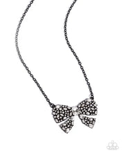 Load image into Gallery viewer, Paparazzi ♥ Bewitching Bow - Black ♥ N2911
