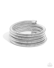 Load image into Gallery viewer, Paparazzi ♥ Casual Coils - Silver ♥ B885