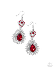 Load image into Gallery viewer, Paparazzi ♥ Teardrop Traveler - Red ♥ E1653